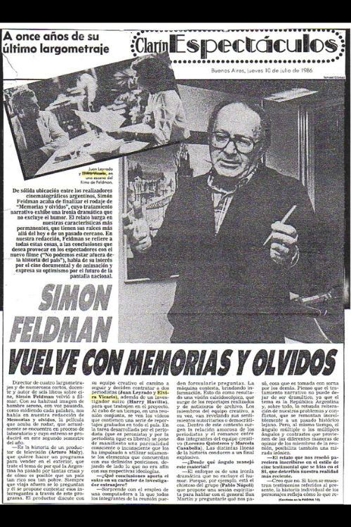 Memorias y olvidos