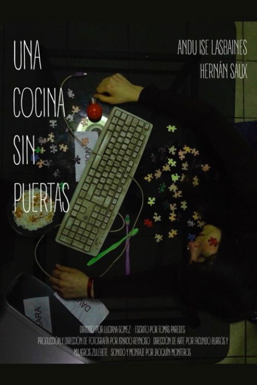 A kitchen without doors