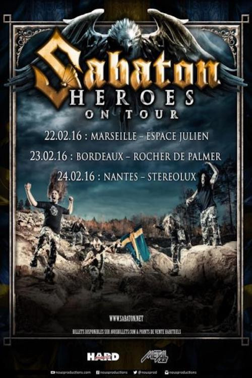 Sabaton: France, Nantes 2016