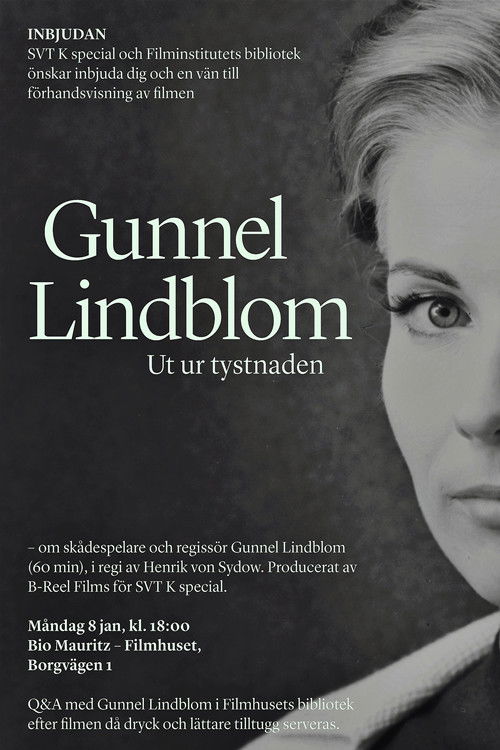 Gunnel Lindblom: Ut ur tystnaden